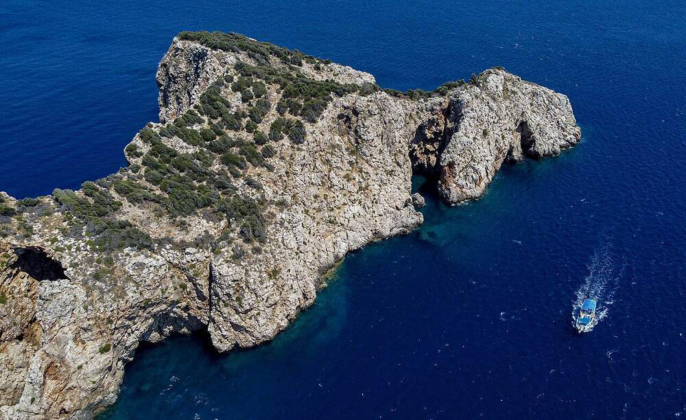 Adrasan & Suluada boat day — Adrasan Suluada Drone
