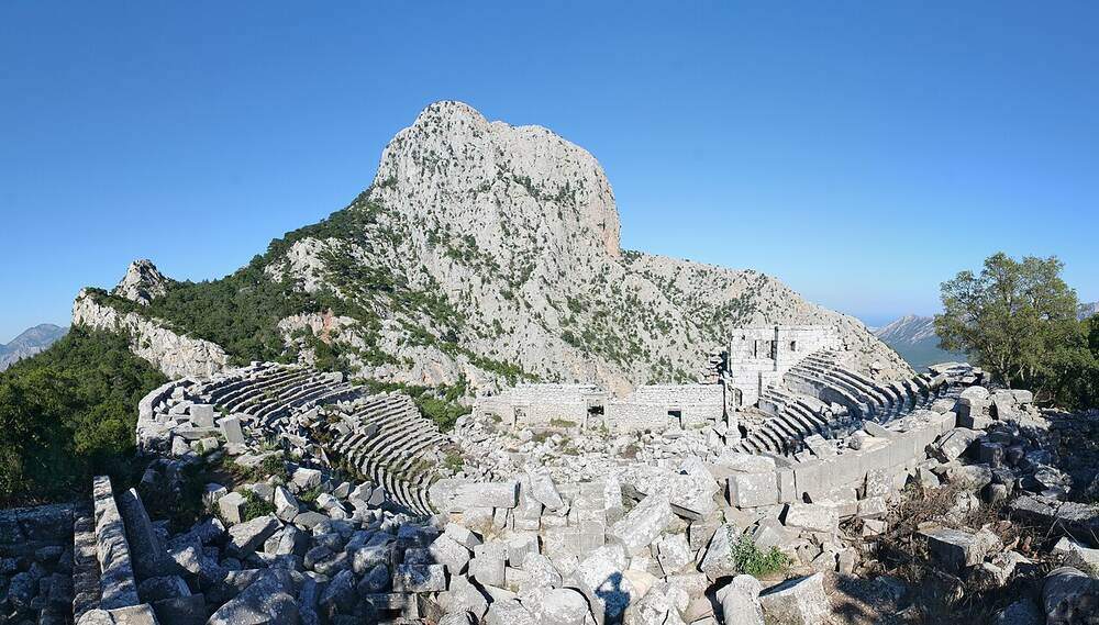 Termessos hike — Termessos - Theatre - 2